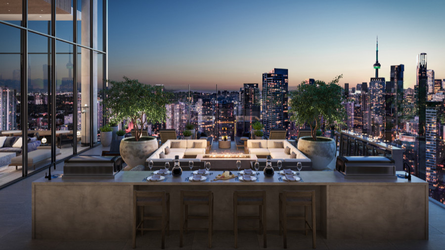 55C Bloor Yorkville Residence 10%首付 最新户型发布 一房 包租